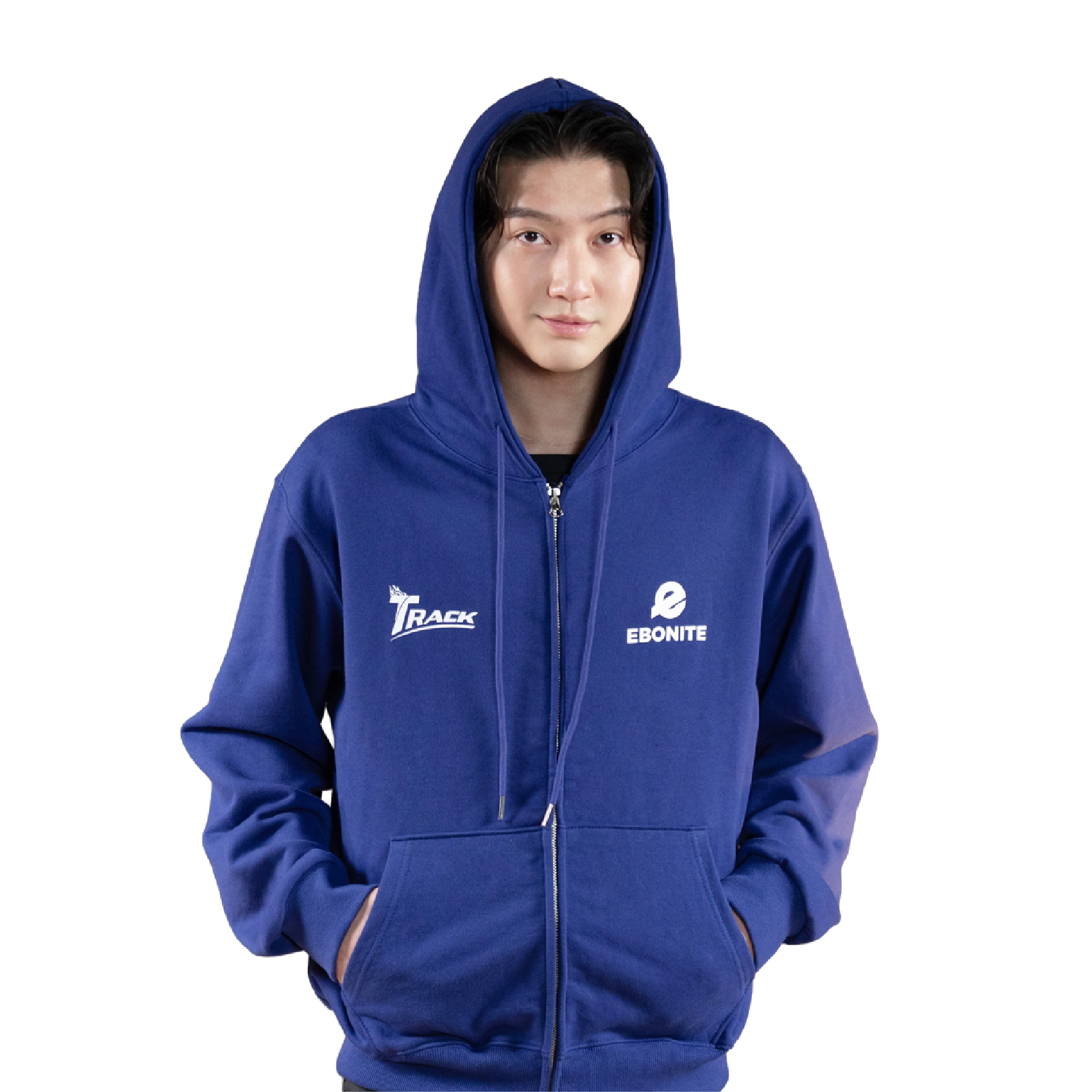 에보나이트 스마일 후드집업